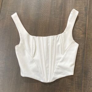 Elegant off white Women's Top